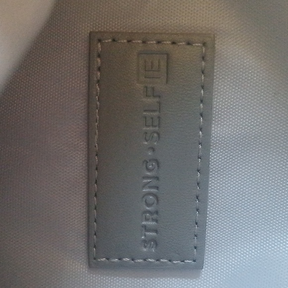 Fluffy Gray Mini Backpack - Picture 2 of 4